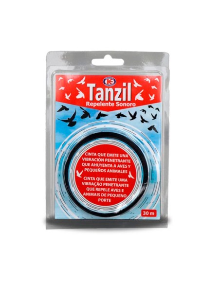 Tanzil Cinta Sonora Repelente de Aves y Pequeños Animales 30m