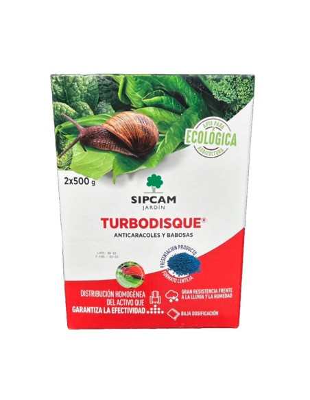 Anticaracoles y Babosas Ecológico 1kg Turbodisque