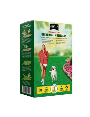 Semillas de Césped Universal Multiusos 1kg
