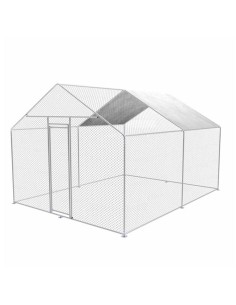 gallinero metálico ZI-CR342 3x4m ZIPPER de exterior