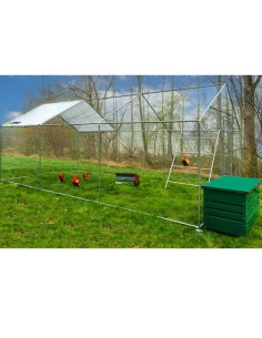 Gallinero Metálico ZIPPER ZI-CR362 3x6m 2