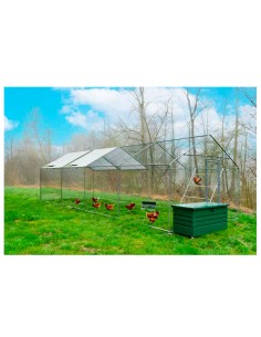 Gallinero Metálico ZIPPER ZI-CR382 3x8m 2