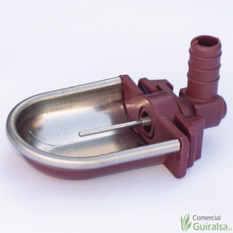 Bebedero Logis para Conejos valvula acodada