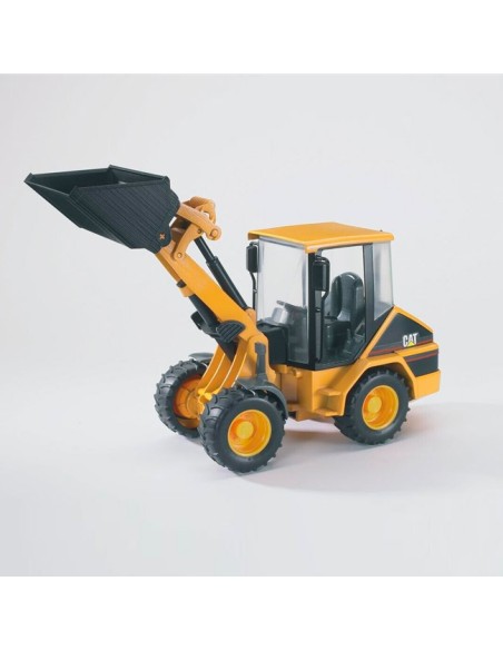 Caterpillar Bruder excavadora con brazo extensible y pala