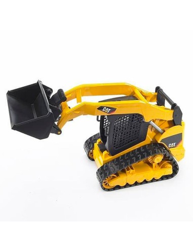 cargadora Caterpillar Bruder a escala con brazo articulado