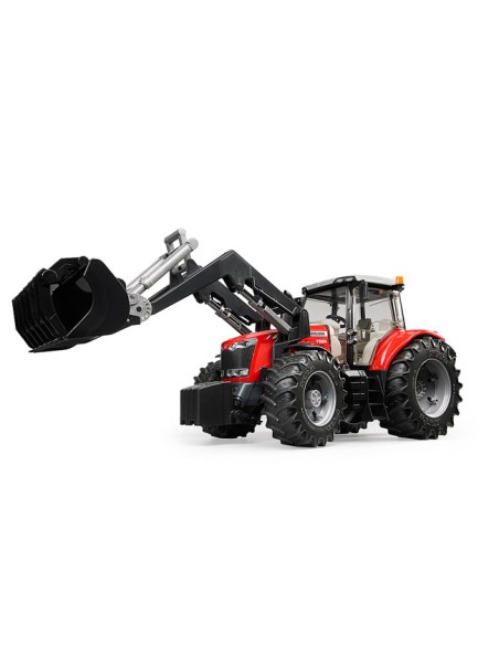 pala Massey Ferguson Bruder juguete a escala