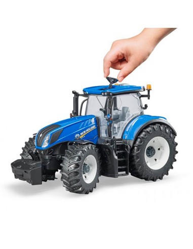 New Holland T7 340 Bruder dirección en el techo para niños