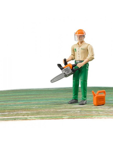Figura Forestal con Accesorios Bworld Bruder