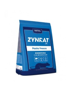Rodenticida Cebo Pasta Fresca Zynrat Zotal 150gr.