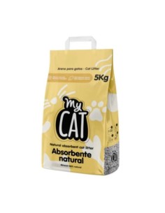Arena Absorbente para Gatos 5kg MY CAT