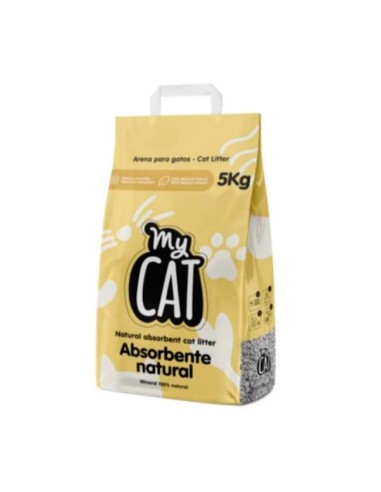 Arena Absorbente para Gatos 5kg MY CAT