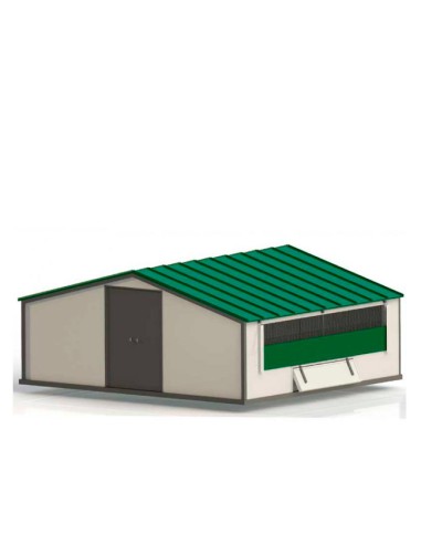 Corral Móvil con Panel Sándwich de 30 m² para 270 Gallinas