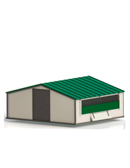 Corral Móvil con Panel Sándwich de 30 m² para 270 Gallinas