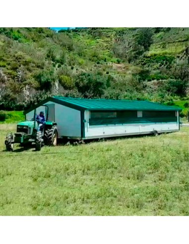 gallinero móvil gran capacidad para gallinas y pollos