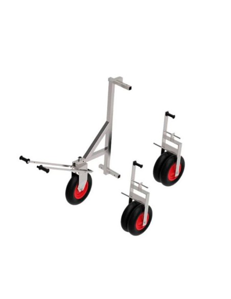 Corral Móvil 11m² / 110 Gallinas + Kit Desplazamiento