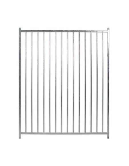 Lateral para Boxes de Perros con Barras 8cm 200x185cm