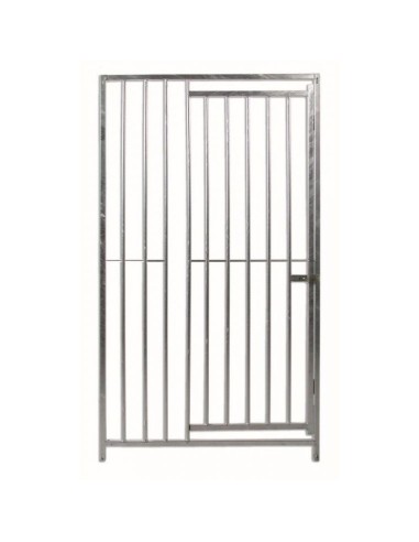 Frentes ECO Barras 8cm con puerta para Boxes Perros 100x184cm
