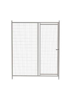 Frente ECO Malla 3x10cm con Puerta para Boxes Perros 100x184cm