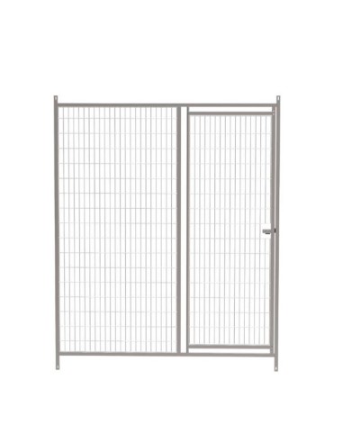Frente ECO Malla 3x10cm con Puerta para Boxes Perros 100x184cm