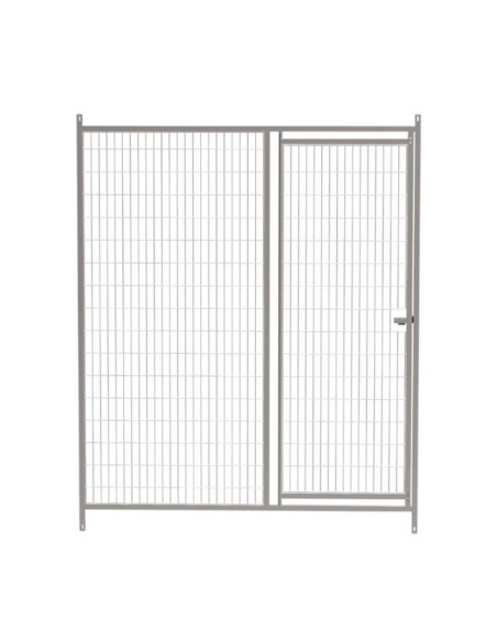 Frente con puerta ECO Malla 3x10cm para Box canino 150x184cm