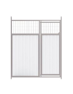 Frente Mixto Panel Sandwich con Puerta para Boxes de Perros