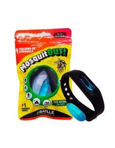 pulsera antimosquitos para niños y adultos con citronela