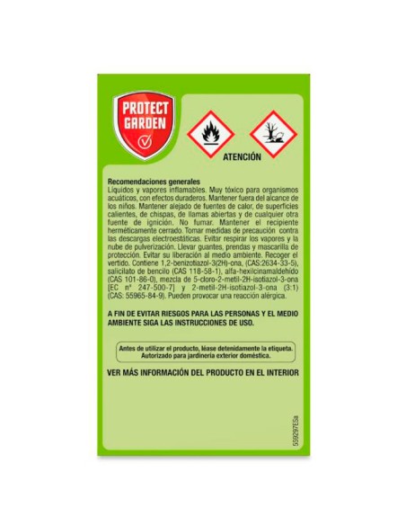 pictogramas de seguridad Insecticida Choque EW 100ml