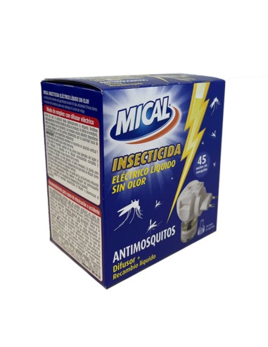 Difusor Insecticida Antimosquitos sin olor