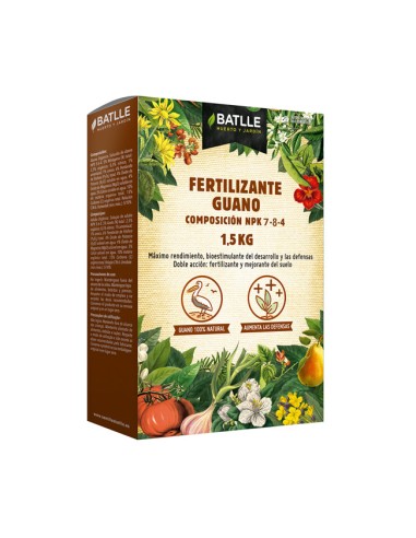 Fertilizante Guano Ecológico BATLLE