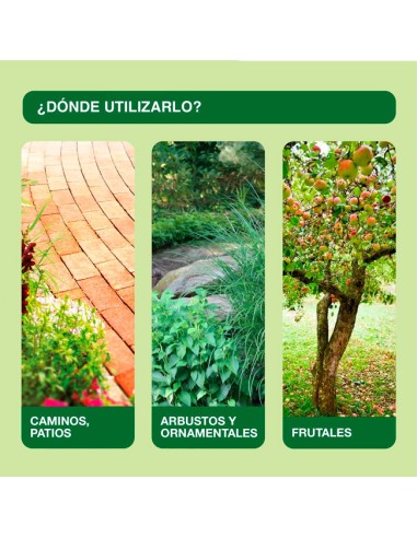 usos herbicida total Protect Garden concentrado 100% natural 480ml