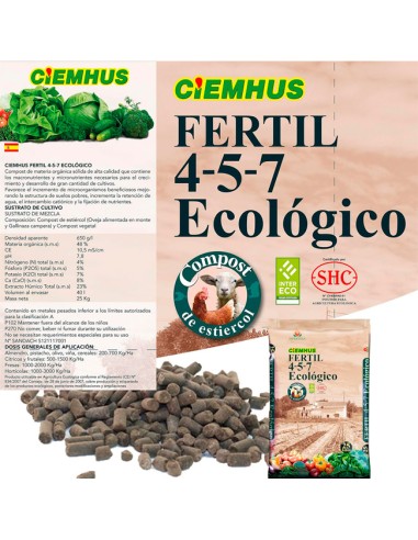 Abono Ecológico Profesional Fertil...