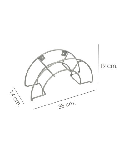 medida soporte mangueras de exterior