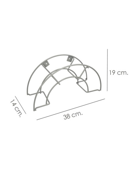 medida soporte mangueras de exterior
