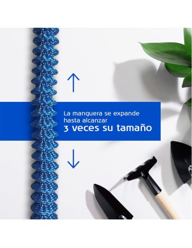 manguera extensible de jardín azul Xpansy Hose