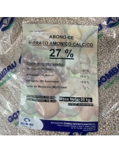 Abono Nitrato Amónico Cálcico N (mg) 27% 2