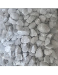 piedra blanca canto rodado 20/40mm 20kg