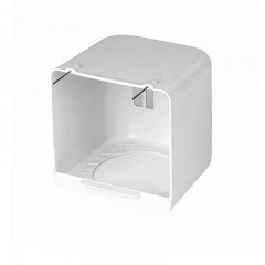 Portanido Blanco de plástico para pájaros