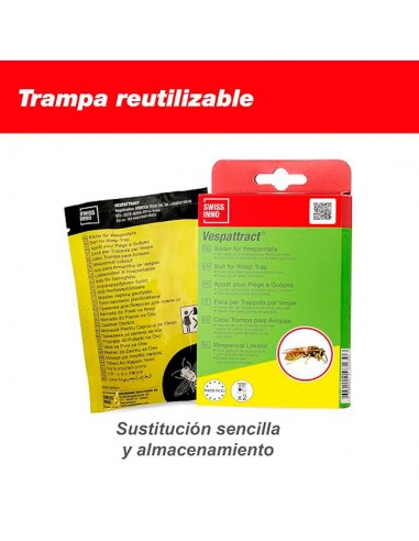 cebo trampa de avispas Swissinno