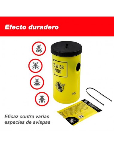 trampa para avispas de exterior con cebo eficaz
