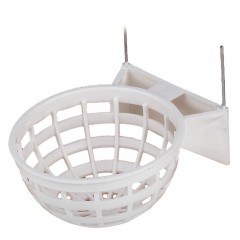 Nido Plástico con Ganchos para Pájaros color rojo 2