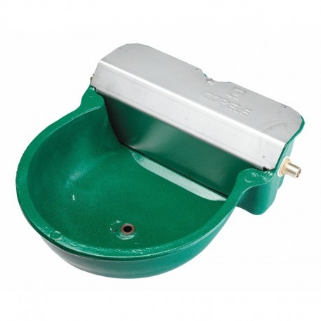 Bebedero Automático Grande para Caballos pintado de verde