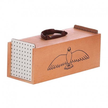 Transportin de Madera para Palomas 2 departamentos