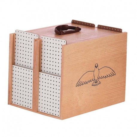 Transportin de Madera para Palomas 8 departamentos